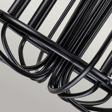 Chandelier black metal | ø88.2 x 87.8 - 205.4 cm | Capitol Hill |
