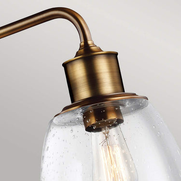Ceiling lamp antique brass | 91.4 x 24x 57.8 - 149.2 cm | Hobson |