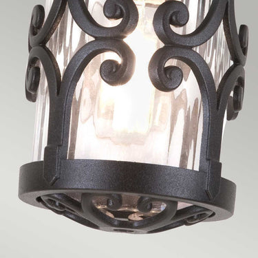 Ceiling lamp black | Outdoor | ⌀15 x 26 cm | Hereford | (IP23)