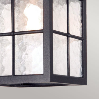 Ceiling lamp black | Outdoor use | ⌀18.5 x 28 cm | Winchester | (IP23)