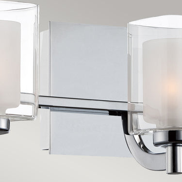 Ceiling lamp polished chrome | For bathroom | ⌀38.4 x 29.9 cm | Kolt | (IP44)