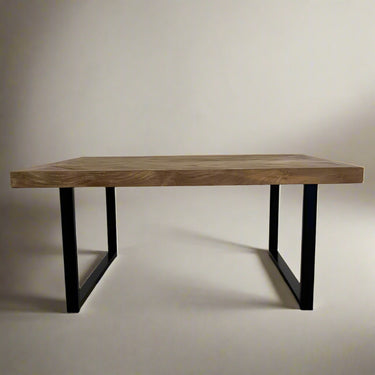 Recycled teak herringbone table top | Multiple sizes | Fishbone