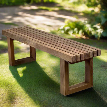 Kierrätystiikkinen penkki | 150 x 37 x 45cm | Sondby-Design by Sasu's-Sasu’s sisustus- ja huonekaluliike