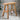 Kierrätystiikkinen puunvärinen jakkara | 45.5 x 20 x 46cm | Stool
