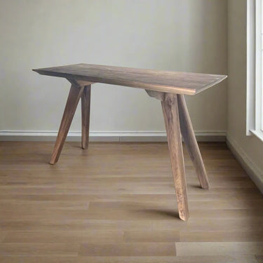 Kierrätystiikkinen puunvärinen konsolipöytä | 120 x 45 x 75cm |Bari-Design by Sasu's-Sasu’s sisustus- ja huonekaluliike