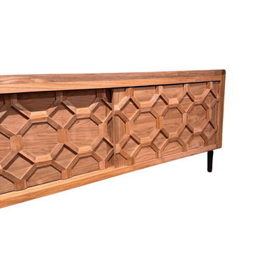 Recycled Teak Wood TV Stand | 180 x 45 x 65cm | Vernon