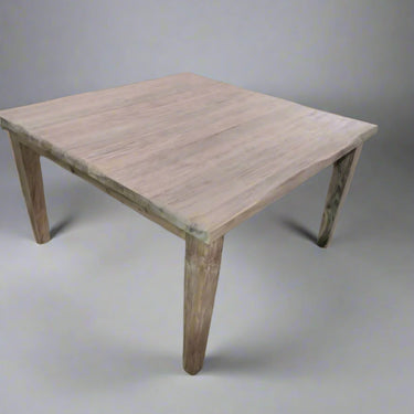 Kierrätystiikkiset puunväriset pöydänjalat | 85 x 13 x 72 cm | A-malli
