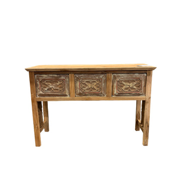 Konsolipöytä tiikkiä | 134 x 41 x 89,5 cm | Vintage-Vintage by Sasu's-Sasu’s sisustus- ja huonekaluliike