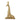 Kynttilänjalka Twiga Candle Holder, Gold, Polyresin L19xH32xW9,5 cm
