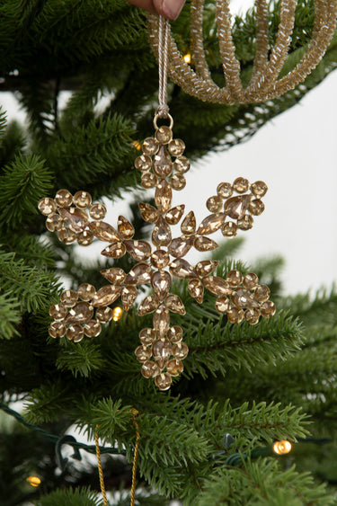 Snöflinga Fiora Guld Mix | 11cm