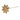 Stick Blomma Lucia Guld | 6x40cm
