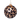 Kultainen leopardikuvioinen joulupallo | 8 x 8 x 8 cm-Vondels-Sasu’s sisustus- ja huonekaluliike