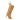 Kultainen timanttikoristeinen saapas joulukoriste | 3 x 5,5 x 11 cm-Vondels-Sasu’s sisustus- ja huonekaluliike