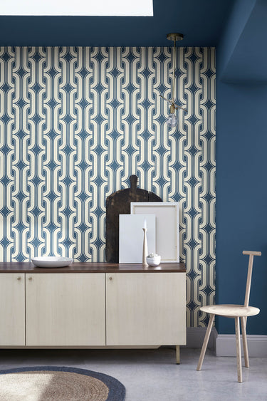 Lavaliers Low Wave | non-woven tapetti | 20th Century Papers