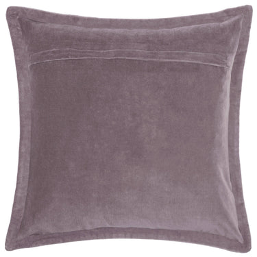 Lavender colored decorative pillowcase with appliqued peacock pattern | 50x 50 cm | Mayura Peacock