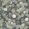 Lily Pads Normandy Grey | non-woven tapetti | In the Garden