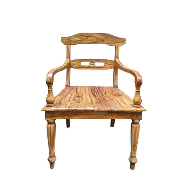 Lounge-tuoli tiikkipuuta | 60 x 55 x 90 cm | Vintage-Vintage by Sasu's-Sasu’s sisustus- ja huonekaluliike