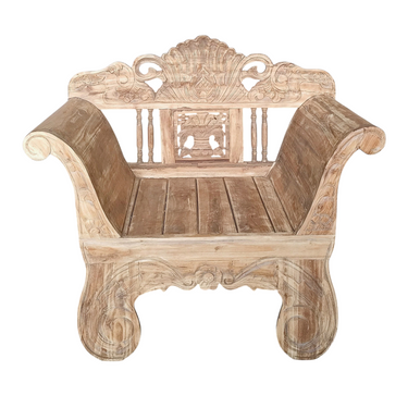 Lounge-tuoli tiikkipuuta | 60 x 55 x 90 cm | Vintage-Vintage by Sasu's-Sasu’s sisustus- ja huonekaluliike