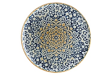 Moroccan patterned blue pizza plate | Ø32 cm | Alhambra