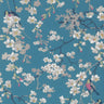 Massingberd Blossom Deep Blue | non-woven tapetti | National Trust Papers II