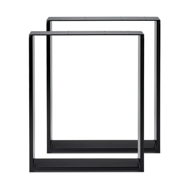 Metalliset pöydänjalat | 70-90 x 72cm | U-malli