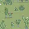 Mr Straw's Greenhouse Garden | non-woven tapetti | In the Garden