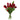 Punainen tulppaanikimppu-kestokukka | ⌀21 x 35 cm | Tulip