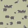 Nip & Lassie Kitchen Green | non-woven tapetti | Storybook Papers