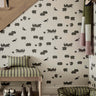 Nip & Lassie Slaked Lime Dark | non-woven tapetti | Storybook Papers