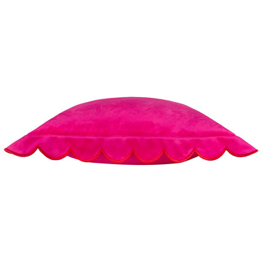 Pink Decorative Pillowcase | 45 x 45 cm | Scallop