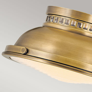 Ceiling lamp antique brass | ⌀32.4 x 17 cm | Amelia |