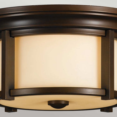 Ceiling light antique bronze | For outdoor use | ⌀33 x 16.2 cm | Merrill | (IP44)