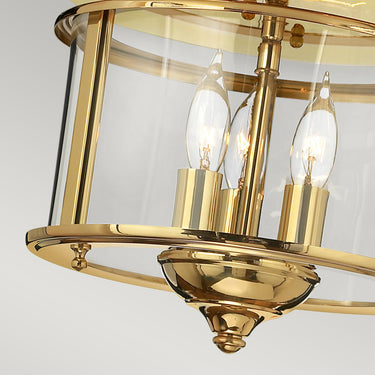 Plafond polished brass | ⌀29 x 24.4 cm | Larkin |