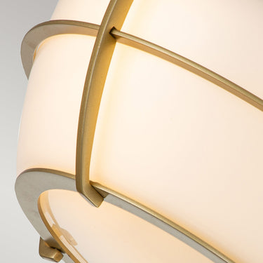 Ceiling light brass | For bathroom | ⌀32.7 x 13.6 cm | Chance | (IP44)