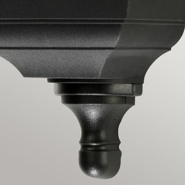 Ceiling light black | For outdoor use | ⌀20.5 x 14 cm | Kerry | (IP44)