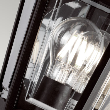 Ceiling light black | Outdoor use | 25 x 12.7 x 44 cm | Kinsale | (IP44)