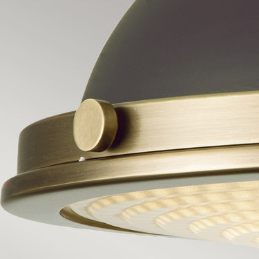 Ceiling light dark bronze and antique bronze | ⌀32.4 x 17 cm | Amelia |