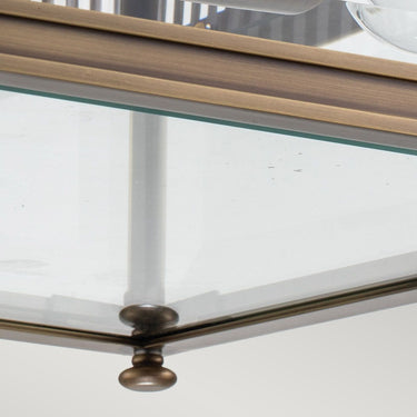 Ceiling light dark bronze | Outdoor use | ⌀30 x 16.5 cm | Holborn | (IP44)