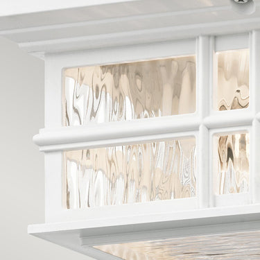 Ceiling light white | Outdoor use | ⌀30.5 x 13.2 cm | Beacon Square | (IP44)