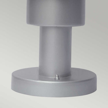 Bollard light silver | For outdoor use | ⌀21.8 x 30.5 cm | Helsingor | (IP44)