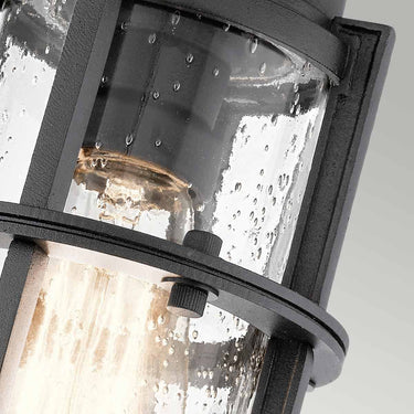 Bollard light black | Outdoor use | ⌀14 x 27.8 cm | Suri | (IP44)