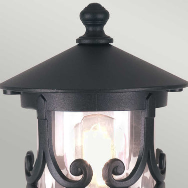 Bollard light black | Outdoor use | ⌀15 x 34 cm | Hereford | (IP23)