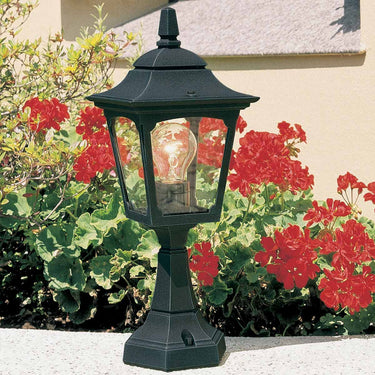 Bollard light black | Outdoor use | ⌀17 x 44 cm | Chapel Mini | (IP44)