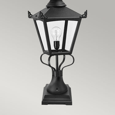 Bollard light black | Outdoor | ⌀29 x 79 cm | Grampian | (IP44)