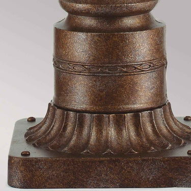 Bollard light bronze | Outdoor use | ⌀21.6 x 55.3 cm | English Bridle | (IP44)