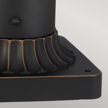 Bollard light bronze | Outdoor use | ⌀22.9 x 50 cm | Luverne | (IP44)