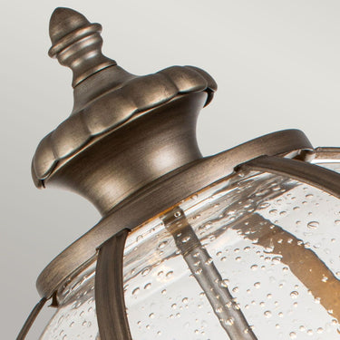 Bollard light bronze | For outdoor use | ⌀30.5 x 69.6 cm | Halleron | (IP44)