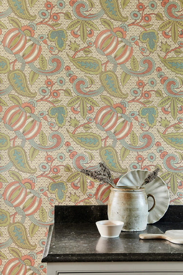 Pomegranate Bazaar | non-woven tapetti | National Trust Papers