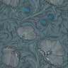 Poppy Trail Air Force Blue | non-woven tapetti | National Trust Papers III