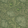 Poppy Trail Sage Green | non-woven tapetti | National Trust Papers III